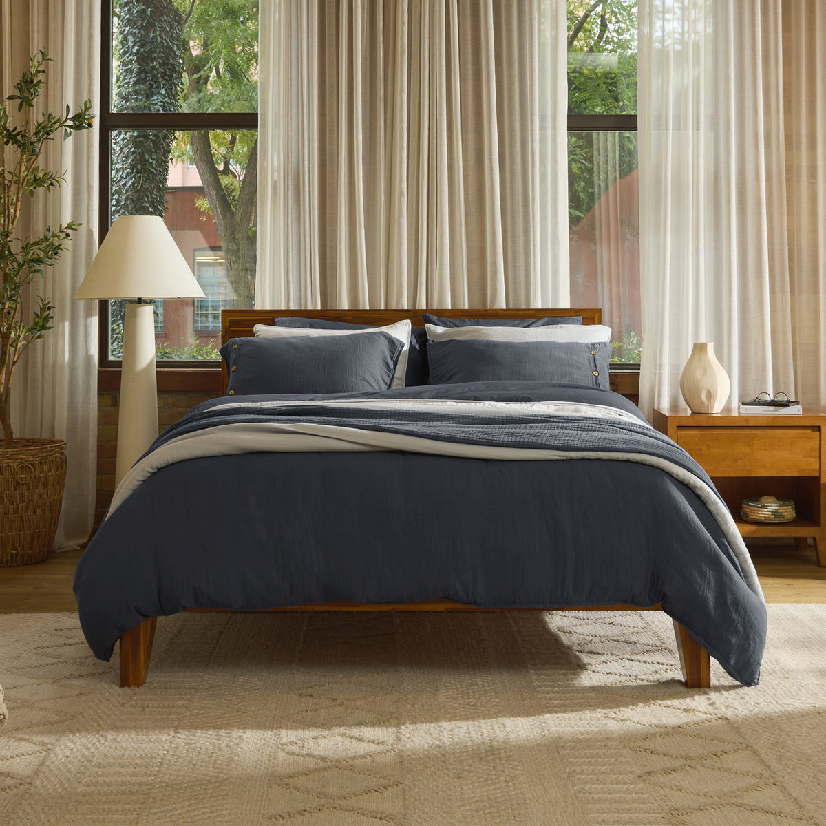 Cocoon™ Muslin Pillow Cover